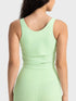 'Lola' Cropped Sport Tank - Celes Fashion